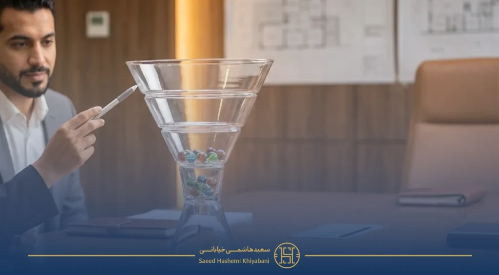 هزینه و تعرفه طراحی قیف فروش استاندارد